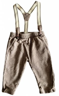 S'OLIVER pantalon  à bretelles  - 62 - Pre Loved