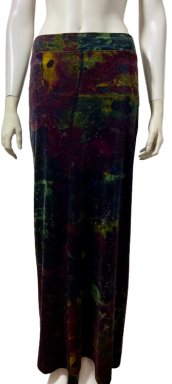 PLEIN SUD lange velvet rok - Fr 40 - Pre Loved