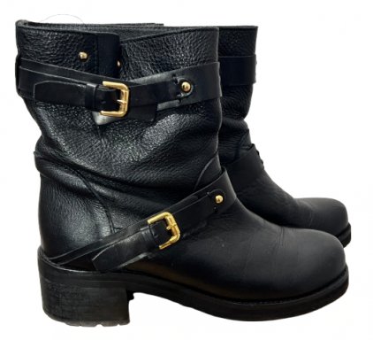 SOFIE'S CHOISE mid-high leather boots  - 39 - Pre Loved