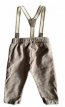 ADL/14 S'OLIVER broekje met bretellen  - 62 - Pre Loved