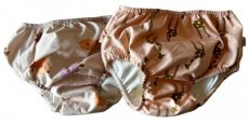 CDL/119 LASSIG 2 zwemluiers  - 12 & 18 mnd - Pre Loved