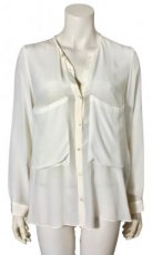 GN/12 ZARA blouse in silk - S
