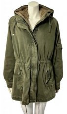 SC/16 ZARA parka, jas met uitneembare pels - M - Pre Loved