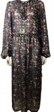 W/1604 JULIE FAGERHOLT - HEARTMADE dress in silk - 38