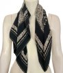 W/2095x FRANCOISE GUERIN sjaal, foulard in zijde