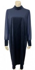 W/2145 XANDRES velvet jurk - 46 - Nieuw