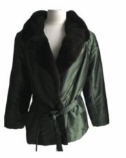 MAXIMILIAN MEERSTEIN coat, vest in silk - FR 44 ( 38 )