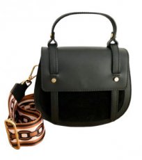 Z/1856 LABELS STUDIO Leather schoulderbag/handbag - New