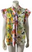 Z/2564x FRACOMINA blouse - L - Outlet / Nouveau