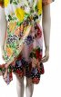 Z/2585x FRACOMINA jurk met zijde  - Verschillende maten - Nieuw