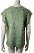 Z/2831 B KAFFE Knit Vest Hedge Green Melange - M