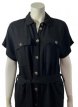 Z/2870 A KAFFE Black shirt dress - 36