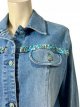 Z/2930x BIANCA MARIA CASELLI jeansvest, jasje  - IT 48 - Vintage - Pre Loved