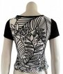 Z/294 BLEU BLANC ROUGE t'shirt - 36/38 - Pre Loved