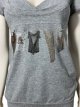 Z/2959 LIU JO t'shirt - Kleine 44 - Pre Loved