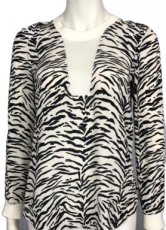 Z/997 REBECCA TAYLOR blouse in silk - 36 - new