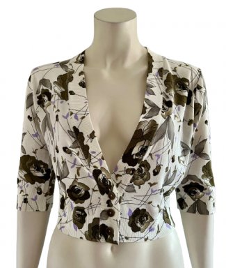 TWIN SET - SIMONA BARNIERI gilet  - S - Pre Loved
